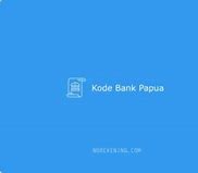 Kode Bank Papua Barat